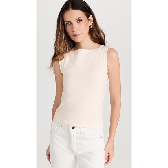 Reformation Dusk Knit Top - S Fior Di Latte - Picture 1 of 5